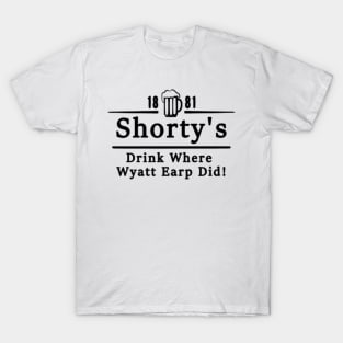 Shorty's bar inspired by Wynonna Earp T-Shirt